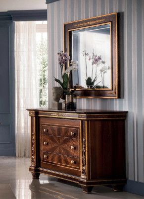 Chest of drawers with 3 drawers sideboard drawer cabinet wardrobe sideboard wood new