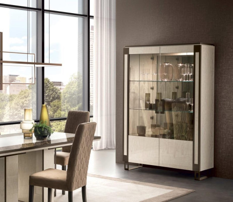 Display case 2 door Wardrobe Showcases Living room Cabinets Design Wardrobe Furniture Glass new