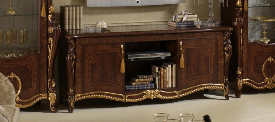 TV-cabinet Design Sideboard Television Wall Low Board Luxury new Shelves Chest of drawers Wardrobe new