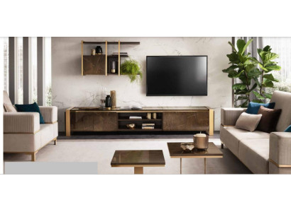 Luxury Sideboard tv Lowboard TV-cabinet xxl Wardrobe Table Living room Wood TV-cabinet new Hotel