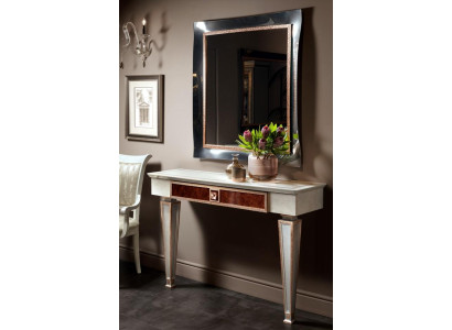 Console table with Mirror Luxury Console Chest of drawers Bedroom Baroque Rococo