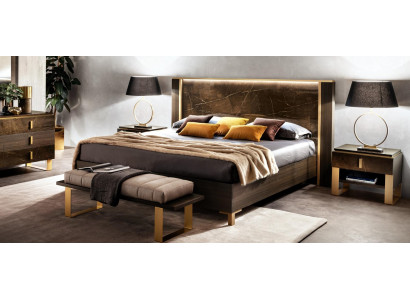 Bed Upholstery Classic Double bed Wood 180x200cm Hotel Beds Bedroom new