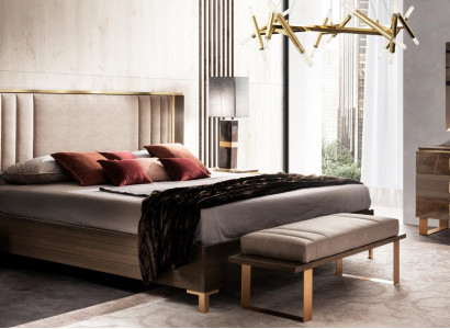 Bed Upholstery Design Double Beds Hotel Sleep Room 180x200cm arredoclassic
