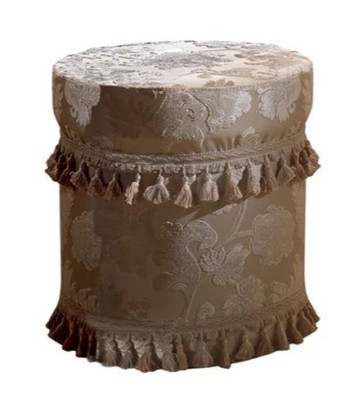 Design Stool Design Upholstery Footstool Ottoman Seat Textile Chaise Lounge Pufa