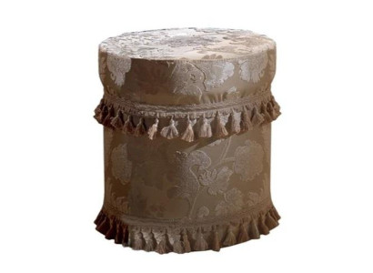 Design Stool Design Upholstery Footstool Ottoman Seat Textile Chaise Lounge Pufa