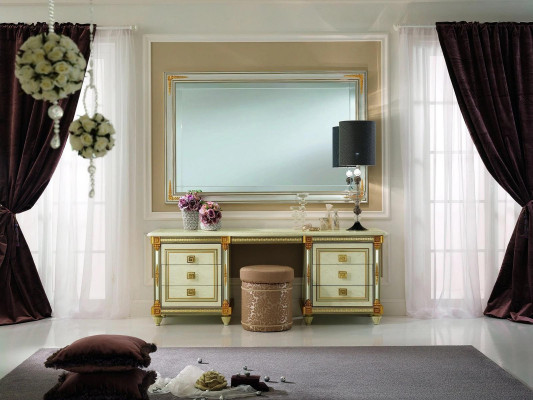 Stool Upholstered Stool Foot Shelf Furniture Living Benches Seat Textile Brown Design