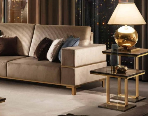 Elegant Designer Coffee table Side table Sofa Living room Table Tables stainless steel