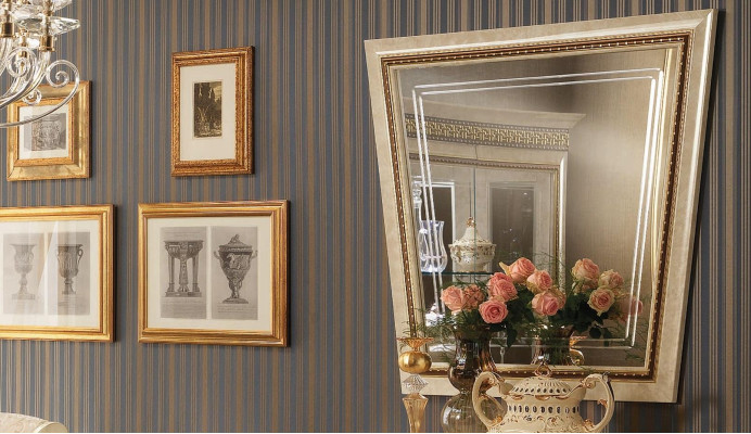 Classic r Design Mirror Wall mirror Baroque Rococo Furniture Frame arredoclassic