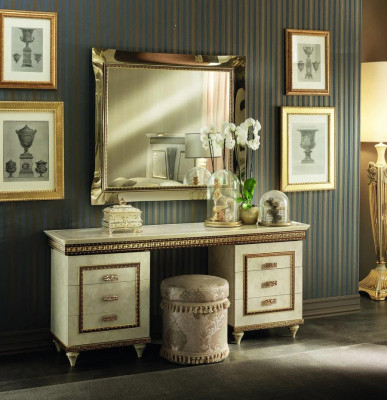 Classic r Mirror Wall mirror Real Wood Frame Luxury new Baroque arredoclassic