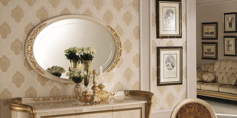 Mirror large wall mirror xxl royal rococo baroque design furniture hanging mirror