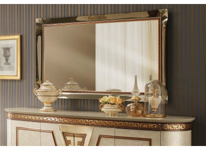 Mirror Wall mirror Hallway mirror Bathroom Hallway Wood Wall Decoration Mirror Baroque