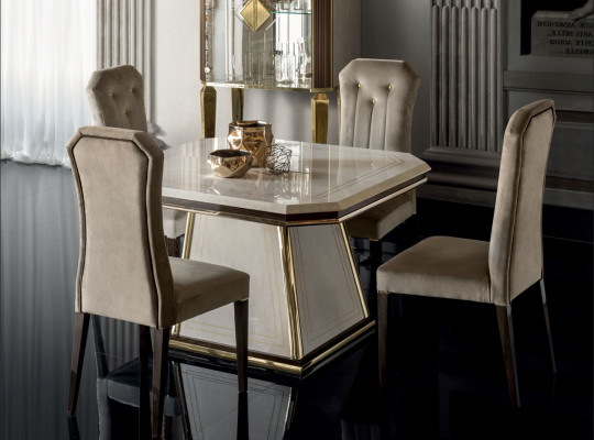 Dining room chair Designer Chairs Dining chairs new Set 4x Solid wood Chair Furniture