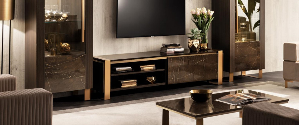 Designer TV cabinet tv sideboard Chest of drawers Side Low Board Wardrobe Room Shelf Luxury Living