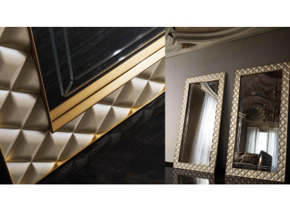 Standing mirror Large Mirror XXL royal Rococo Baroque Art Nouveau designer