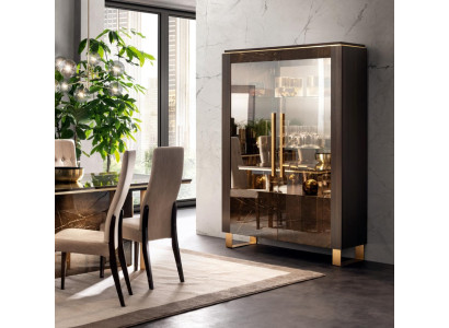 Classic Display case Wardrobe Italian Furniture Display Cabinet Glass New