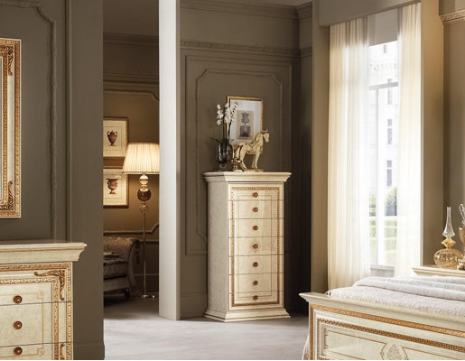 High Wardrobe Chest of drawers Chests of drawers Designer Cabinets Side Low Board Edel Luxus Italy