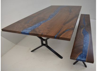 Design Table Stool Dining table Kitchen Table Tables Benches Solid Real wood Living room