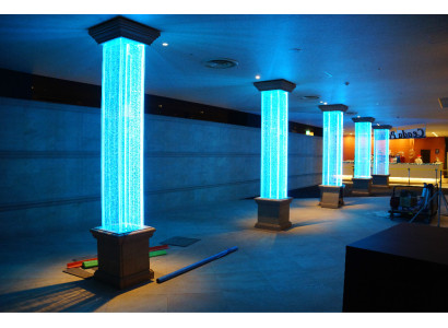 Designer 270cm water column xxl water columns bar local water wall