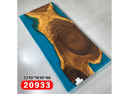 Dining table River Table Solid Tables 221x101 River table Epoxy resin Sea