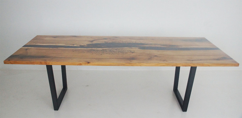 Dining table Wood Tables Living Dining Room Table 220x90 Solid wood dining tables