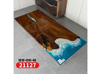 Dining table River Table Real Wood River Table 181x81cm Solid Tables