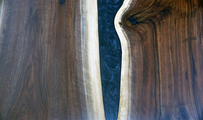 Epoxy resin custom made Table Epoxy Resin River Real Wood Price 1sqm Tables