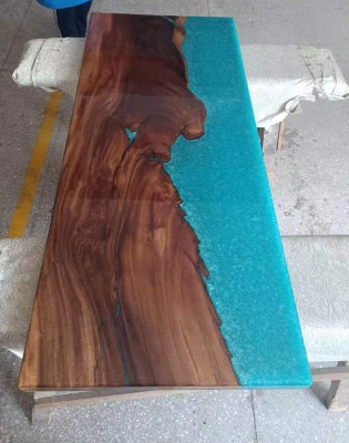 Design Table Modern Sea River Furniture Tables Dining table Tables Epoxy