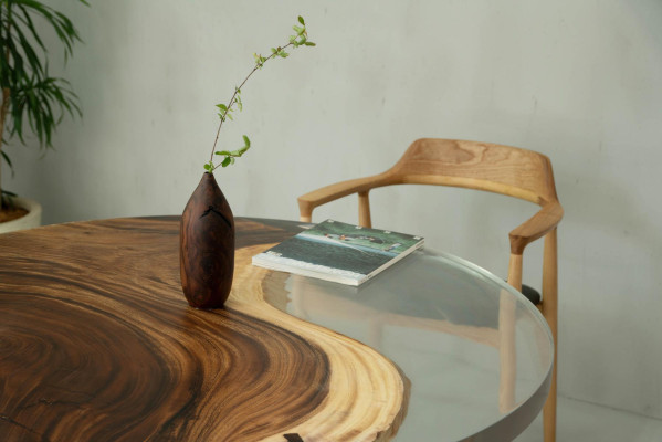 Round dining table epoxy resin tables meeting table conference table