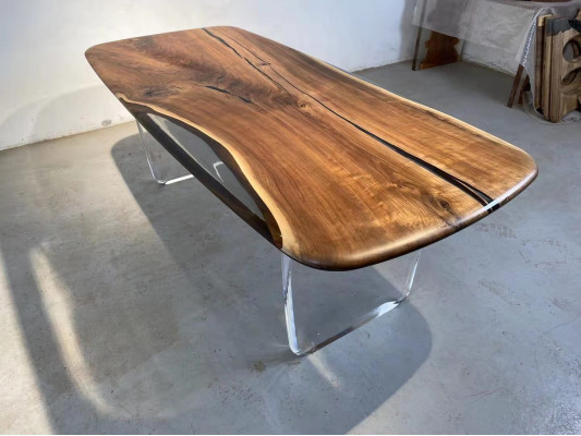 Coffee table River Table Real Wood Epoxy resin River Table Tables Solid