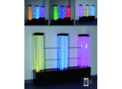 Water Wall Wall Column Divider Ragal Display case Water Walls LED