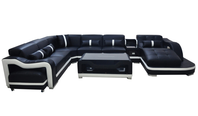 Corner Sofa Couch Upholstery Corner Suite Leather Couches Living landscape U-shape Sofas