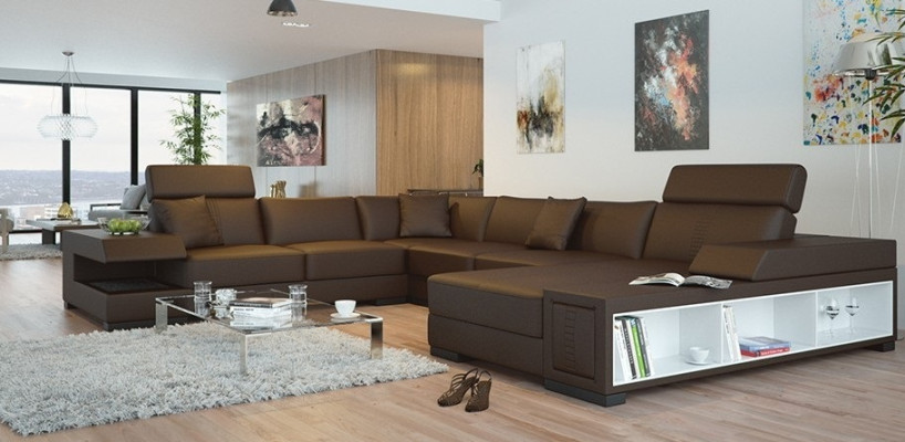 Living room furniture Modern U-shaped corner sofa Stylish design for your home