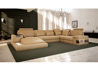 U-shape Sofa Living landscape U-shape Corner sofa Couch Suite Bellini Upholstery Corner sofa