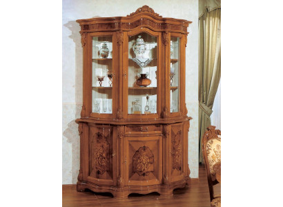 Display case Italian luxury furniture showcases sideboard wardrobe glass design cabinets