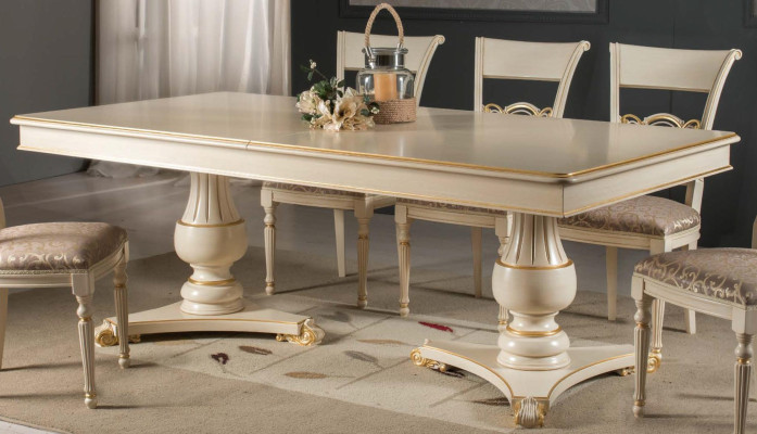 Complete Set Dining table 6 Chairs Dining room Set Ess Group Wood Table Tables 7pcs