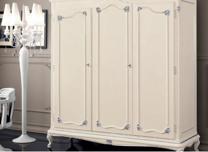 Wardrobe Wood Wardrobe Bedroom Furniture Design Cabinets White Italy new