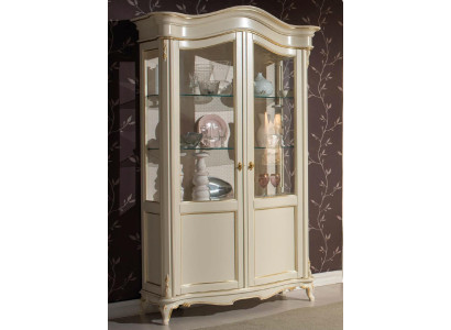 Display case Italian luxury furniture showcases dresser cupboard glass design wardrobe