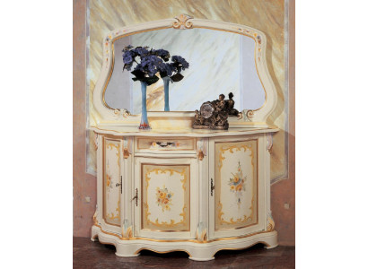 Elegant Style Furniture Bedroom Chest of drawers Wardrobe Classic Sideboard with Mirror