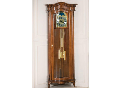 Stand clock Corner clock Living room Solid wood Clocks Real wood Italian Furnishings