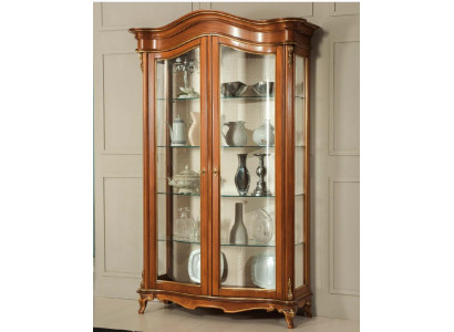 Solid wood showcases Glass Wardrobe Real wood Display case Living room Furniture Sideboard new