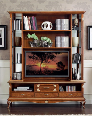 Wall unit Wardrobe Display case Wood Living room Furniture tv wall units design showcases