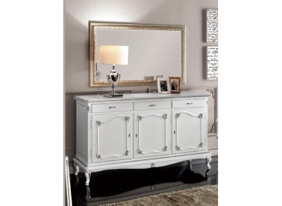 Chests of drawers Italian Furniture Solid Mirror 2-piece Chest of drawers Sideboard Wardrobe Wood