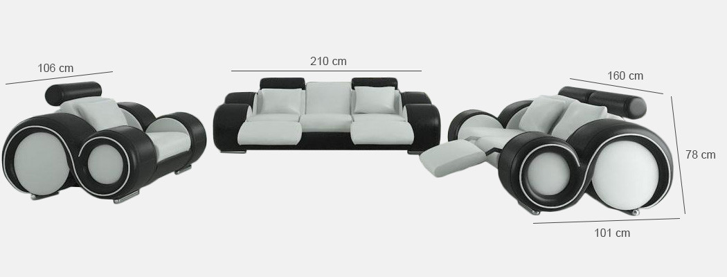 Patented design sofa set Complete Living room Set Couch Sofa Suite new