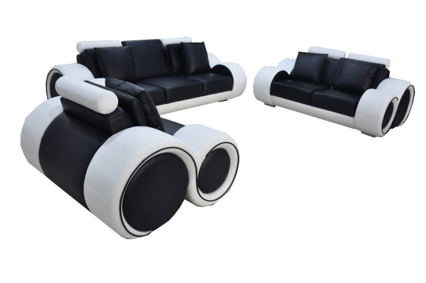 Sofa Couch Suite Seat Upholstery Complete Set 3+2+1 Sofas Couches Designer