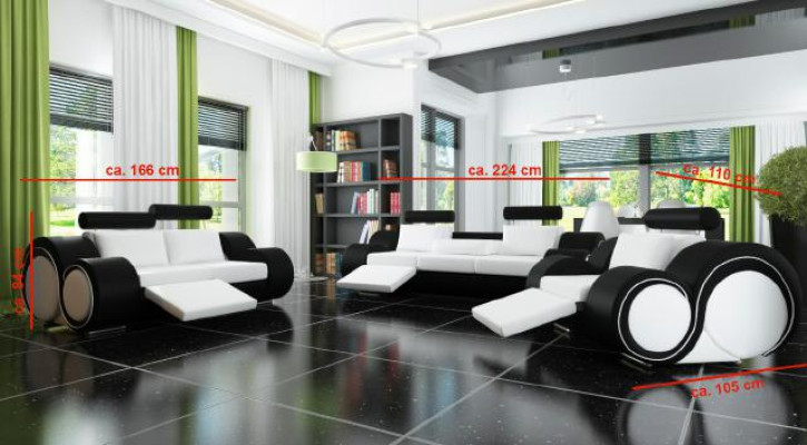 Designer Sofa set 3+2+1 with USB Upholstery Sofa Sets Brown Couch Set