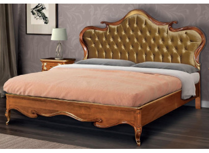 Chesterfield Bed Upholstery Design Luxury Double Hotel Beds Italian Wood new