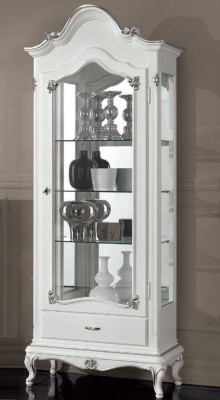 Showcases Glass Wardrobe Italian Furniture Display case Living room Sideboard Cabinets