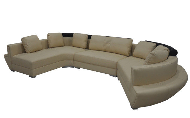 Round Corner Sofa Couch Upholstery XXL Big Round Couches Living landscape U-shape A1137