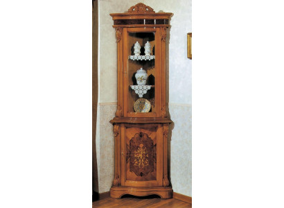 Display cases Glass Wardrobe Real wood Display case Living room Sideboard Italian Furniture