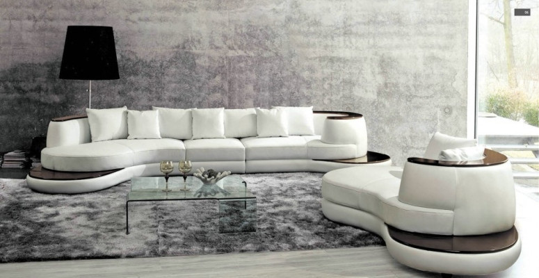 Designer sofa Corner sofa Living landscape Round sofa Leather sofa Couch Sofa U-shape Royal